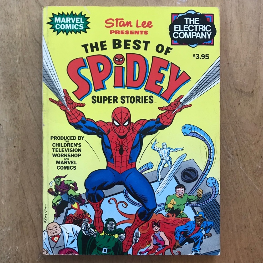 1978 The Best of Spidey Book
